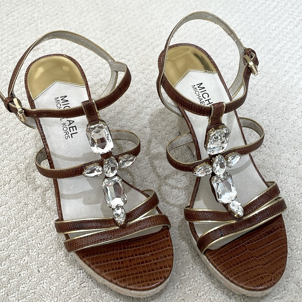 Michael Kors wedge Espadrille sandals